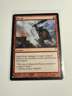 Skred The List Reprints Regular MTG NM Magic the Gathering - Image 1