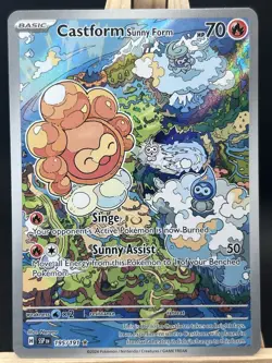 Castform Sunny Form 195/191: Surging Sparks IR | NM - Image 1