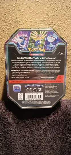 Pokemon TCG Azure Legends Xerneas Tin Sealed - Image 4