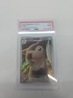 Furret 168/159 PSA 9 Mint 2025 Pokemon Journey Together Illustration Rare - Image 1