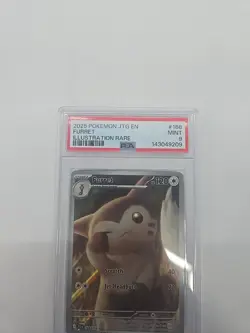 Furret 168/159 PSA 9 Mint 2025 Pokemon Journey Together Illustration Rare - Image 3