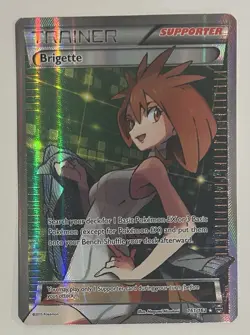 Brigette Ultra Rare Full Art Holo 161/162 Breakthrough 2015 ENG Trainer - Image 1