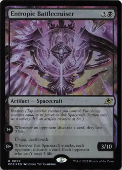 Entropic Battlecruiser - FOIL - R Edge of Eternities 99 - MTG - Image 1