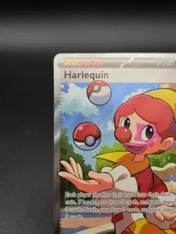 Pokemon TCG Harlequin 163/086 White Flare Ultra Rare Holo Full Art Near Mint - Image 3