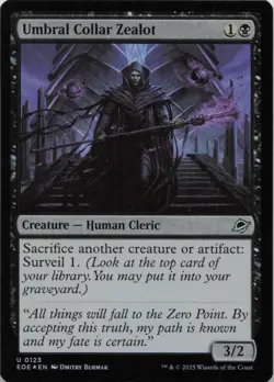 Umbral Collar Zealot - FOIL - U Edge of Eternities 123 - MTG - Image 1