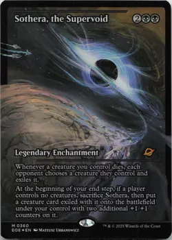 Sothera, the Supervoid (Showcase) - FOIL - M Edge of Eternities 360 - MTG - Image 1