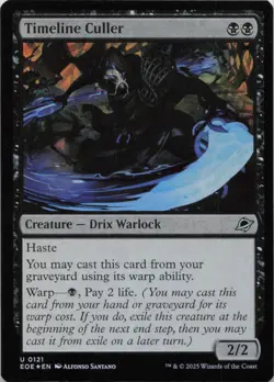 Timeline Culler - FOIL - U Edge of Eternities 121 - MTG - Image 1