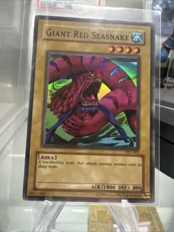 Yu-Gi-Oh! TCG Giant Red Seasnake Tournament Pack 2 TP2-003 Unlimited Super Rare - Image 1