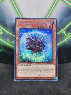 Yugioh Winged Kuriboh LV6 BLTR-EN001 Secret Rare 1st Edition NM - Image 1