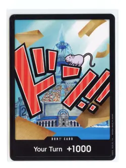 DON!! Card (Iceberg) Regular DON One Piece Premium Booster -The Best- English NM - Image 1