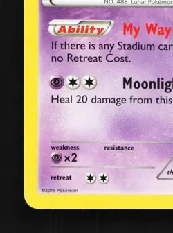 Cresselia 70/162 LP BREAKthrough English Pokemon Card TCG - Image 2