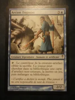 mtg magic Arcum Dagsson coldsnap FRENCH vf fr souffle glaciaire - Image 1