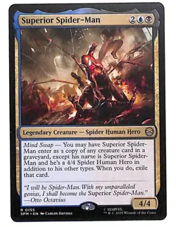 MTG Superior Spider-Man Non-Foil NM Marvel SPM #0155 Rare Regular - Image 1