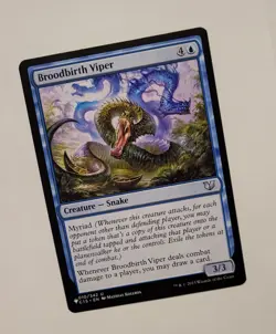 MTG Broodbirth Viper 010/342 C15 The List Reprints Creature Snake 2015 Magic TCG - Image 1