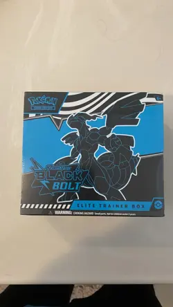 Pokemon TCG Black Bolt ETB Elite Trainer Box NEW & SEALED - Image 1