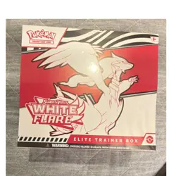Pokemon TCG Scarlet & Violet—White Flare Elite Trainer Box, English 2025 - Image 1