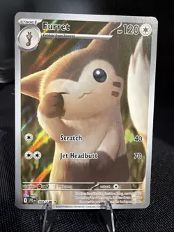 Pokemon TCG Furret Card Journey Together 168/159 Mint Condition - Image 1
