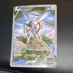Pokemon Arceus V 166/172 Brilliant Stars Ultra Rare Full Art Holo 220 HP Englis… - Image 1