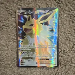 The Pokemon Company Jolteon EX 28A/83 Full Art Holo Ultra Rare Basic 160 HP - Image 1