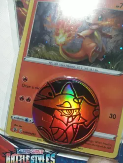 Pokemon TCG Battle Styles Blister Pack Charmander Sealed - Image 2