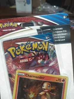 Pokemon TCG Battle Styles Blister Pack Charmander Sealed - Image 4