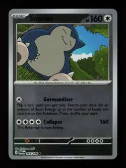 Snorlax 063/088 Reverse Holo ME03: Perfect Order Pokemon Card - Image 1