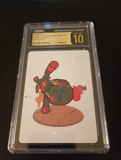 CGC 10 PRISTINE 2025 TARUKA POKEMON PLAYING CARDS Charcadet Picture Card - Image 1