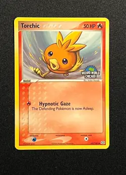 Pokemon 2005 Ex Emerald- Torchic #69 Wizard World Chicago Stamped Promo- Rare! - Image 2