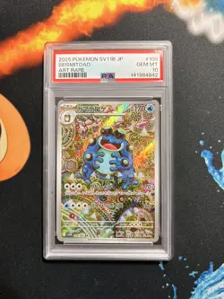2025 POKEMON SEISMITOAD 109/086 Art Rare Japanese PSA 10 - Image 1