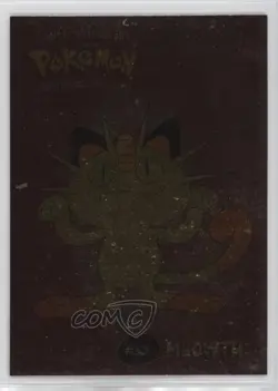 Meowth Danone Pokemon Stadium Tips Shiny #4 2000 - Image 1