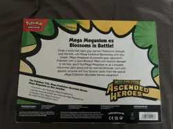 Pokemon TCG Ascended Heroes Mega Meganium Ex Box - Sealed - Image 2