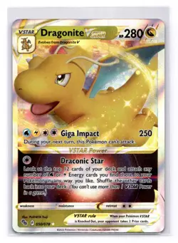 Dragonite VSTAR Pokemon GO 050/078 LP-NM - Image 1