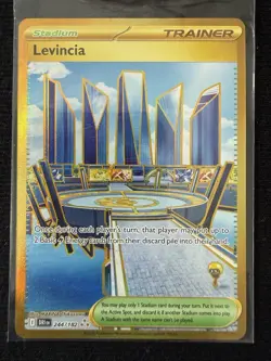 Levincia Destined Rivals 244/182 Hyper Rare Holofoil Pokemon TCG - Image 1