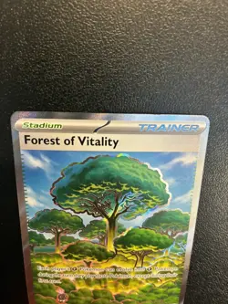 Forest of Vitality 109/088 Full Art Ultra Rare Pokemon TCG Perfect Order NM - Image 3