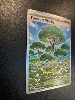 Forest of Vitality 109/088 Full Art Ultra Rare Pokemon TCG Perfect Order NM - Image 4
