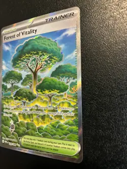 Forest of Vitality 109/088 Full Art Ultra Rare Pokemon TCG Perfect Order NM - Image 5