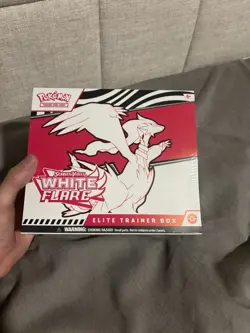 Pokemon Scarlet & Violet—White Flare Elite Trainer Box English 45 Cards Booster - Image 1