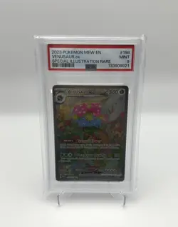 Venusaur EX 198/165 - Pokemon TCG - SV 151 - Special Illustration Rare - PSA 9 - Image 1