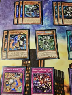 Dracotail Deck Core 28 Cards Lightly Played 1st Edition Yu-Gi-Oh Lot - Image 2