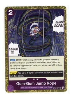 Gum-Gum Jump Rope (Pirate Foil) OP09-079 C One Piece Premium Booster Best Vol. 2 - Image 1
