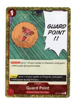 Guard Point (Jolly Roger Foil) ST01-014 C One Piece Premium Booster -The Best- - Image 1