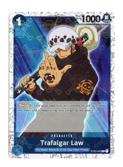 Trafalgar Law (Jolly Roger Foil) ST03-008 C One Piece Premium Booster -The Best- - Image 1
