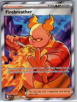 Firebreather 119/094 ME02: Phantasmal Flames - Pokemon Card - NM - Image 1