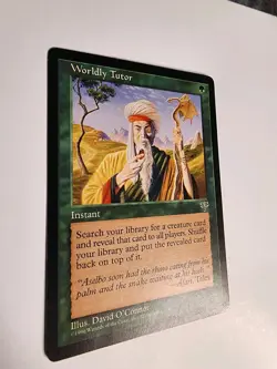 Mtg NM Worldy Tutor From Mirage!! Regular Magic The Gathering - Image 3