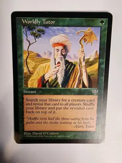 Mtg NM Worldy Tutor From Mirage!! Regular Magic The Gathering - Image 5