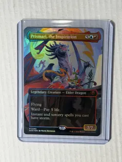 MTG Prismari, the Inspiration 0285 foil strixhaven Ungraded Box 101 - Image 1