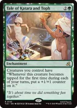 Tale of Katara and Toph R 143 Non-Foil MTG TLE Magic - Image 1