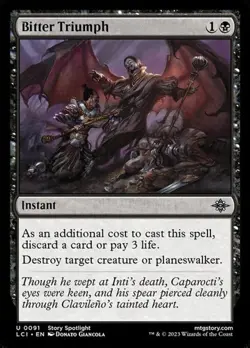 Bitter Triumph LCI NM MTG - Image 1