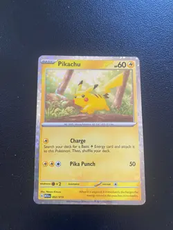 McDonald’s Pokemon Card 2025 - Pikachu - 002/015 - Image 1
