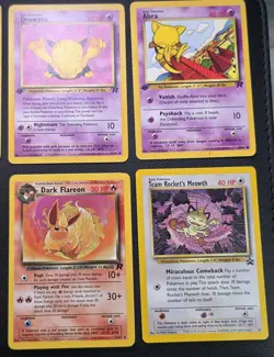 Pokemon Team Rocket Lot - WoTC VINTAGE Bundle 1st Edition NM-LP - 8 Cards! - Image 4